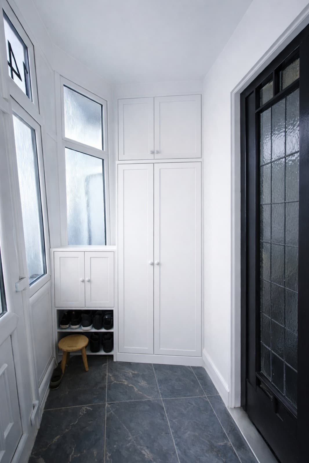 Bespoke Porch Storage