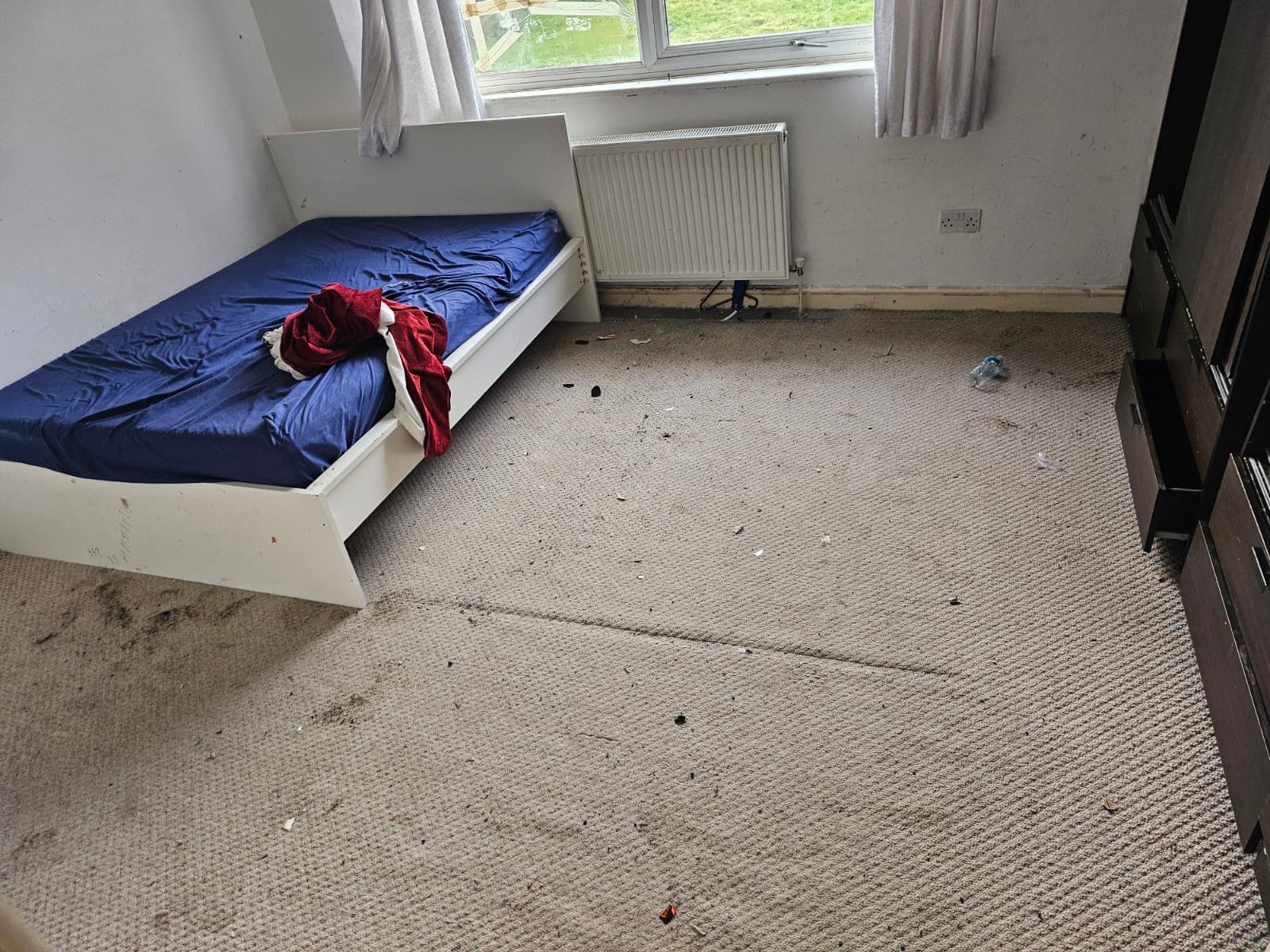 Flooring before and after before